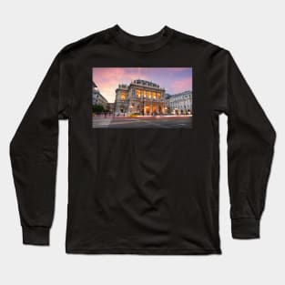 The Hungarian Royal State Opera House in Budapest, Hungary Long Sleeve T-Shirt